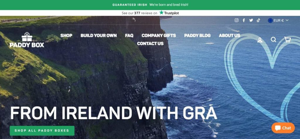 The Paddy Box Homepage