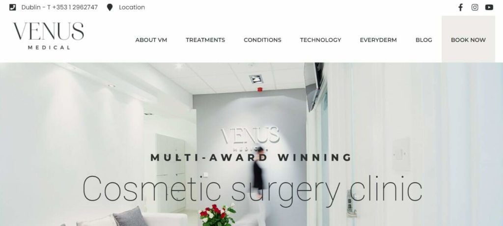 Venus Medical Homepage