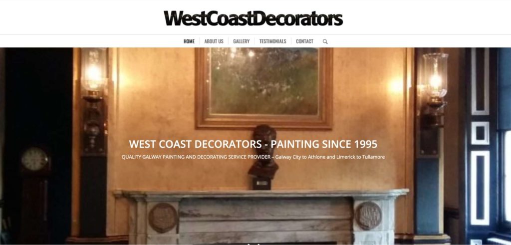 West Coast Decorators Homepage