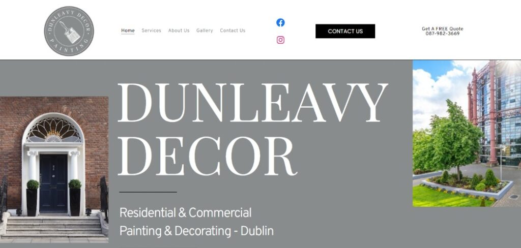 dunleavy decor homepage