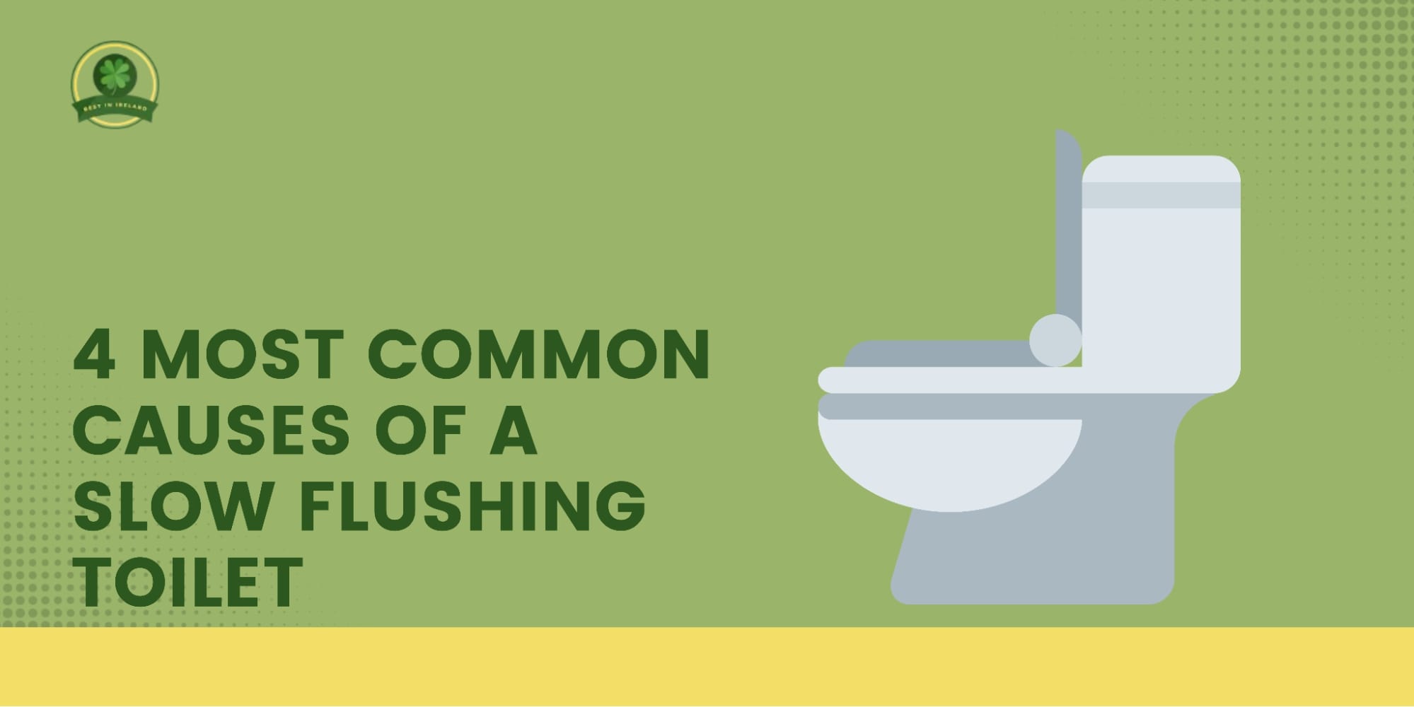 4 Most Common Causes of a Slow Flushing Toilet