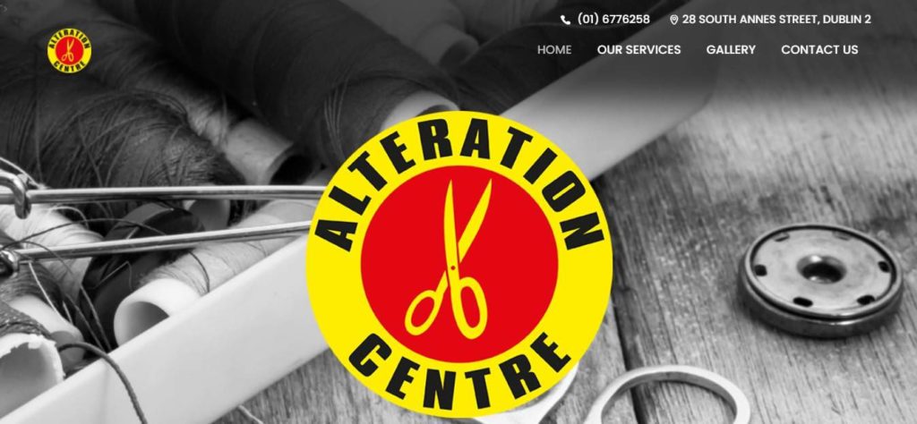 Alteration Centre Homepage