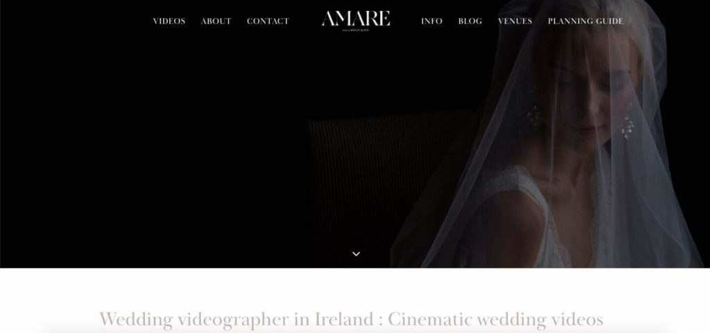 Amare Stories Homepage