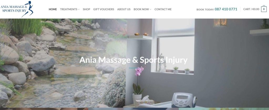 Ania Massage & Sports Injury Homepage