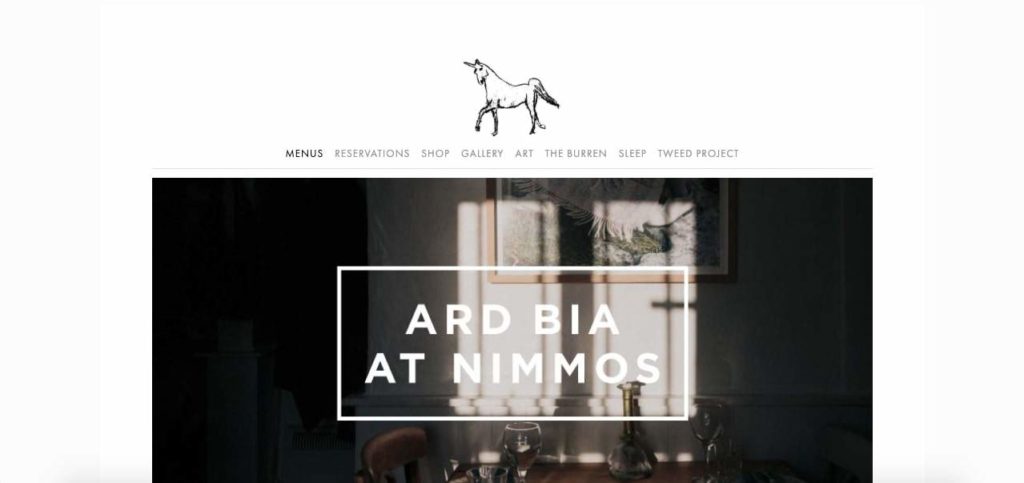 Ard Bia at Nimmos Homepage