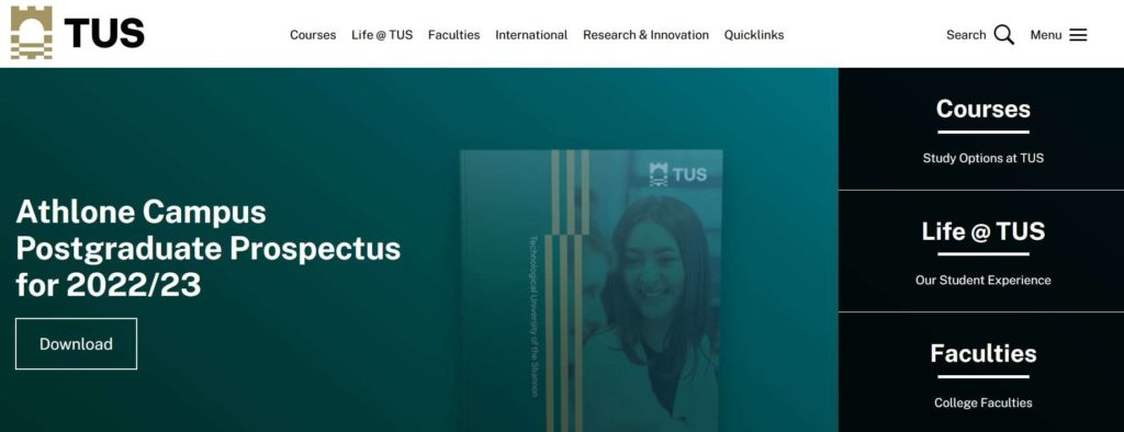 Athlone Institute of Technology Homepage