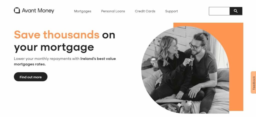 Avant Money Homepage