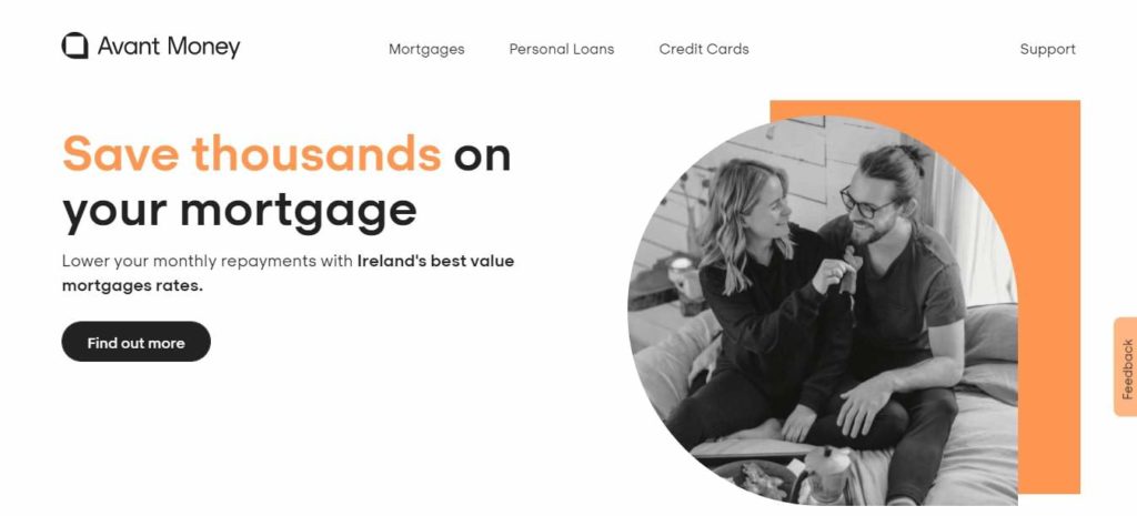 Avant Money Homepage