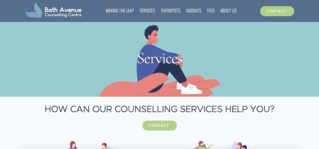 Bath Avenue Counselling Centre Homepage