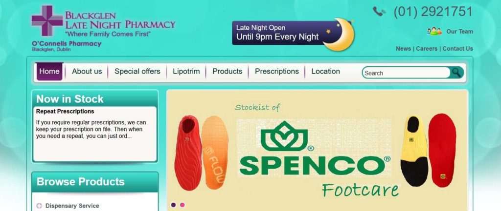Blackglen Pharmacy Homepage