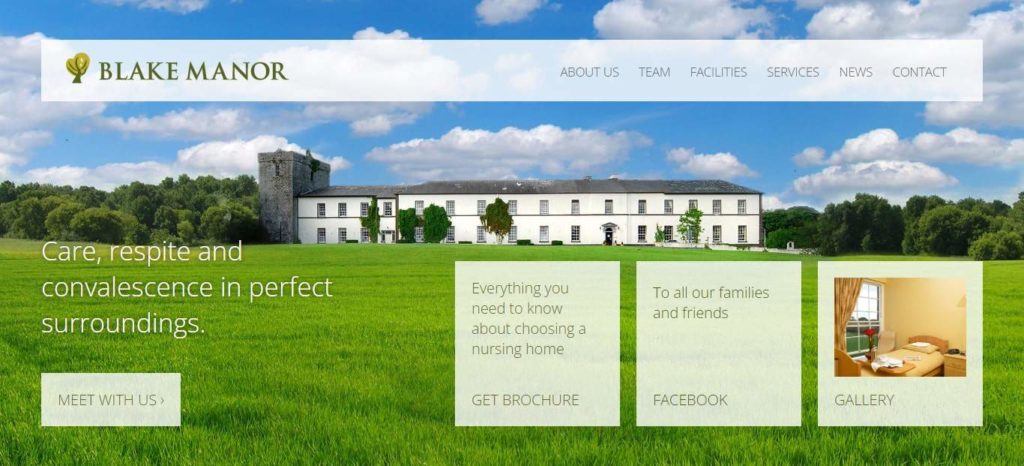 Blake Manor Nursing Home Homepage