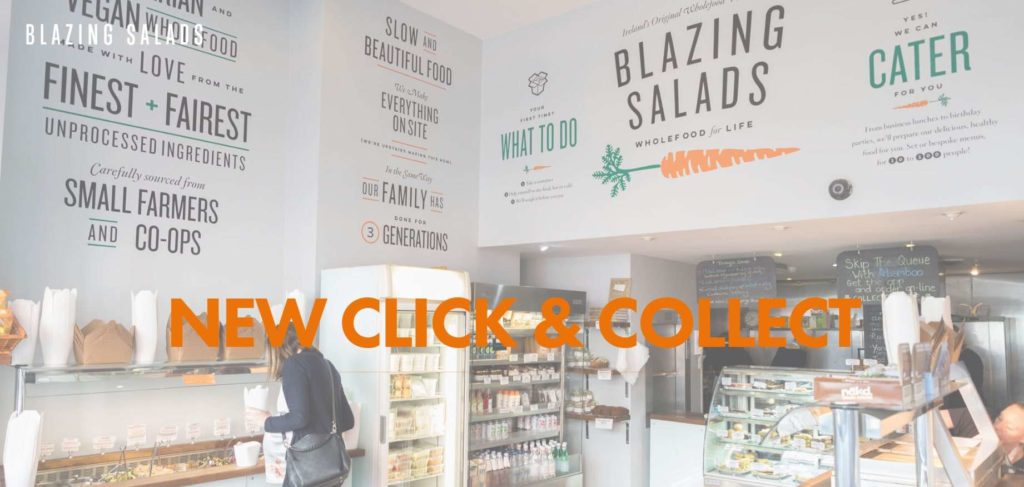 Blazing Salads Homepage