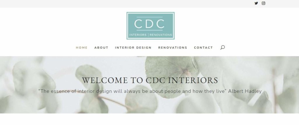 CDC Interiors Homepage