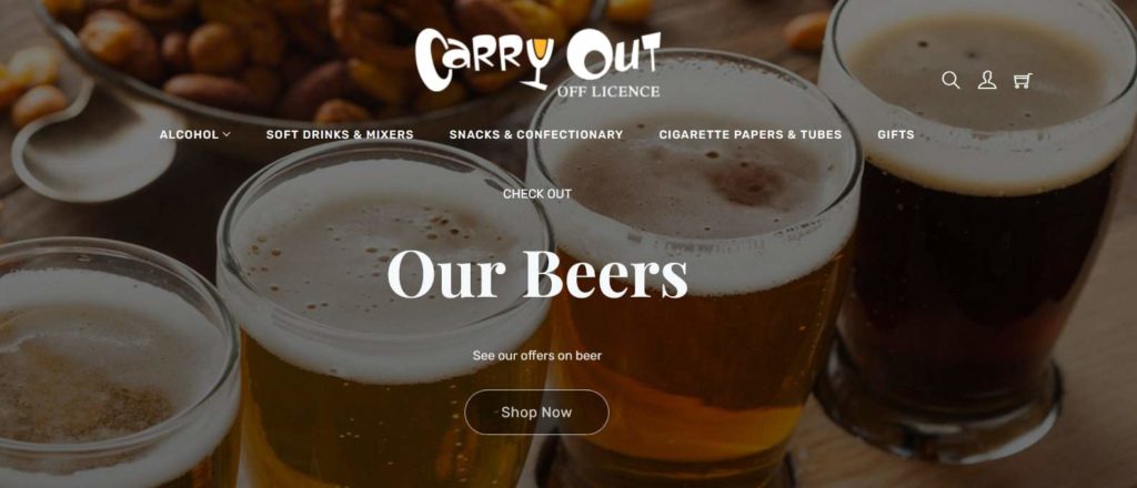 Carry Out Homepage