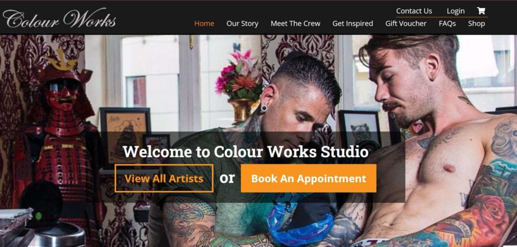 Colour Works Homepage