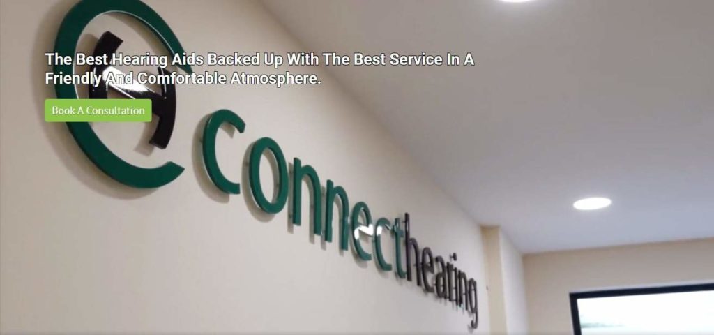 Connect Hearing Homepage