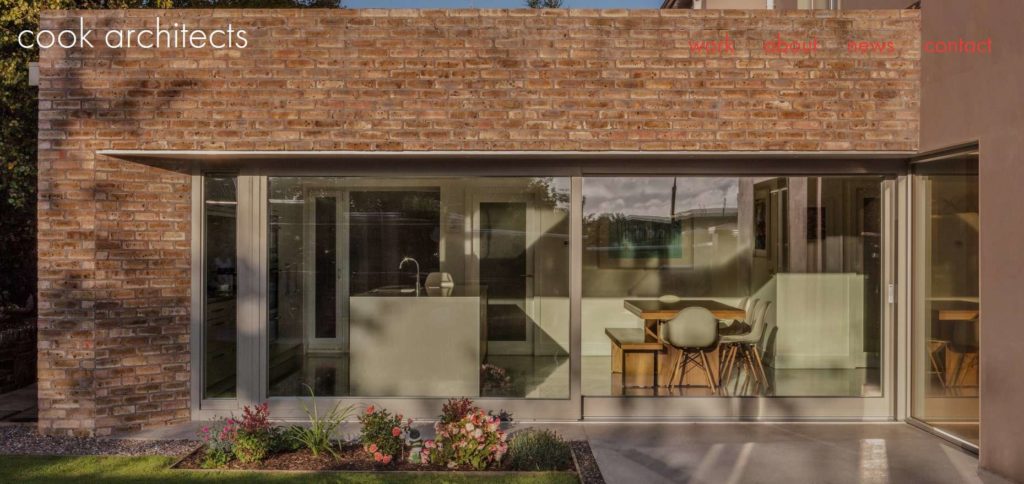 Cook Architects Homepage