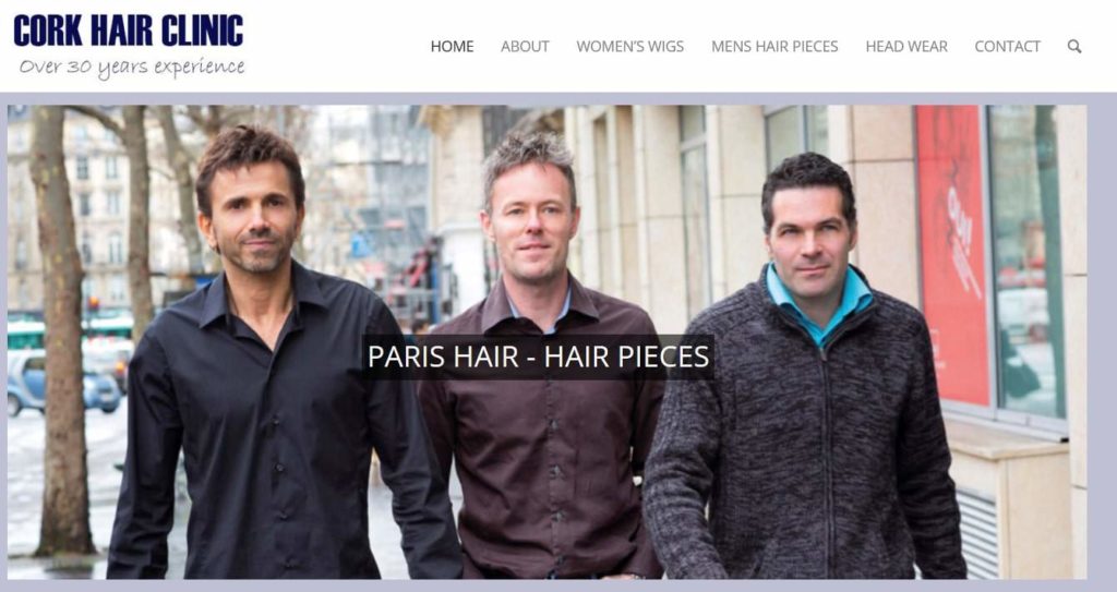 Cork Hair Clinic Homepage