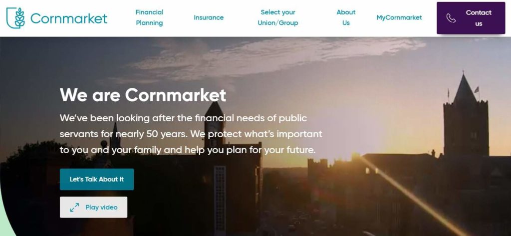 Cornmarket Group Financial Services Ltd. Homepage