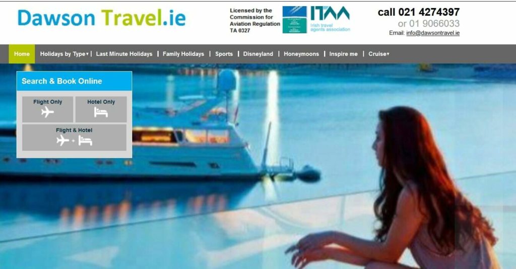 Dawson Travel Homepage