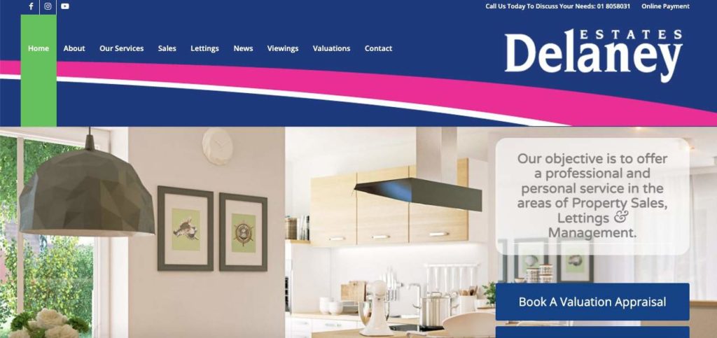 Delaney Estates Homepage