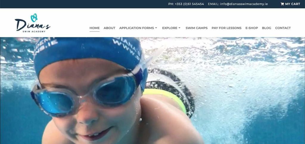 Diana’s Swim Academy Homepage