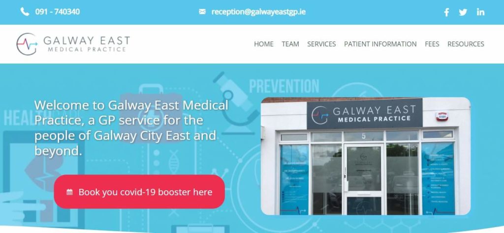 Dr. Aaron Brennan, Galway East Medical Practice Homepage