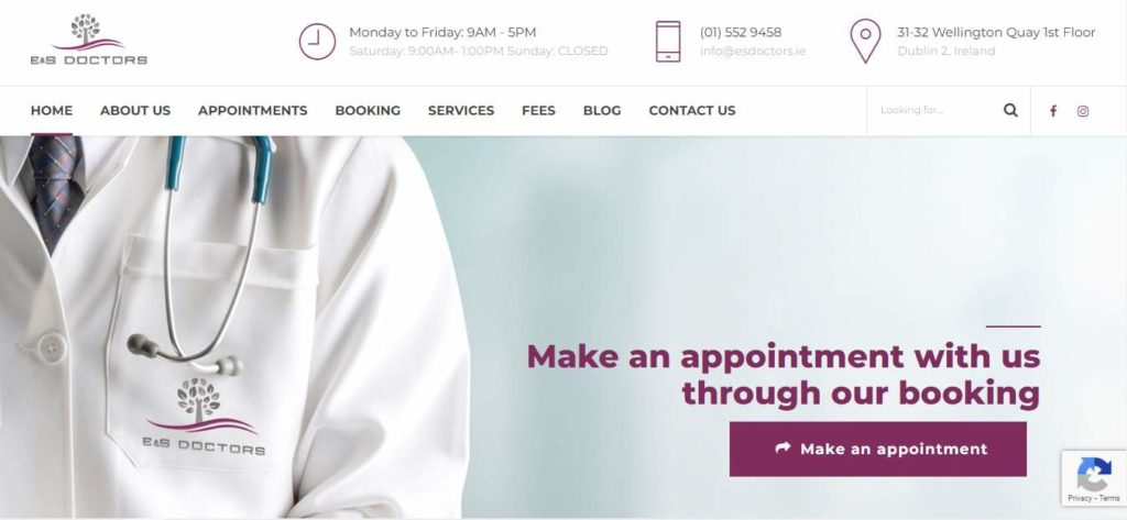 Dr. Yayicsia Escalona, E&S Doctors Homepage