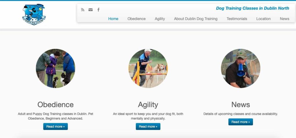 Dublin Dog Training Homepage