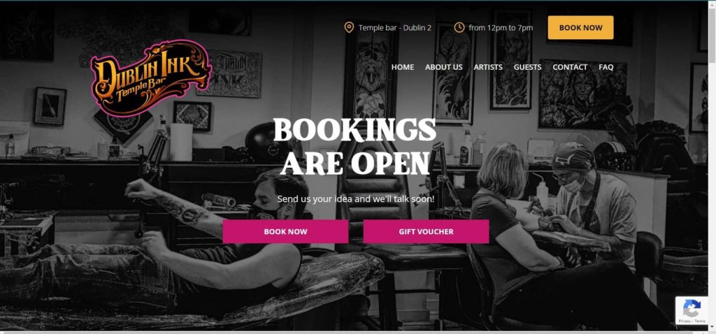 Dublin Ink Homepage