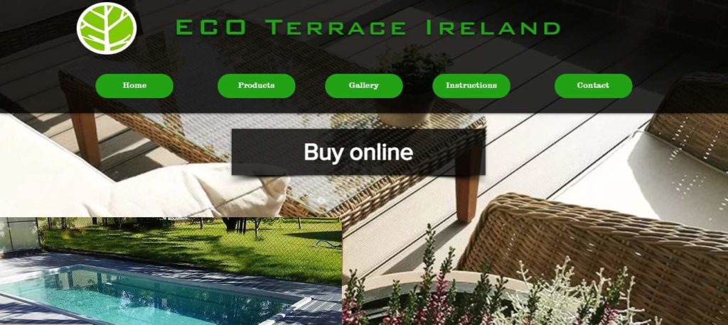 Eco Terrace Ireland Homepage