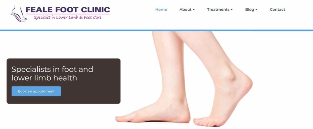 Feale Foot Clinic Homepage