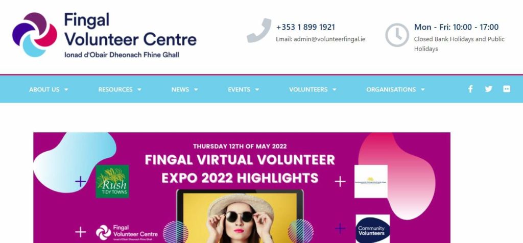 Fingal Volunteer Centre Homepage