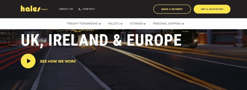 Hales Forwarding Homepage