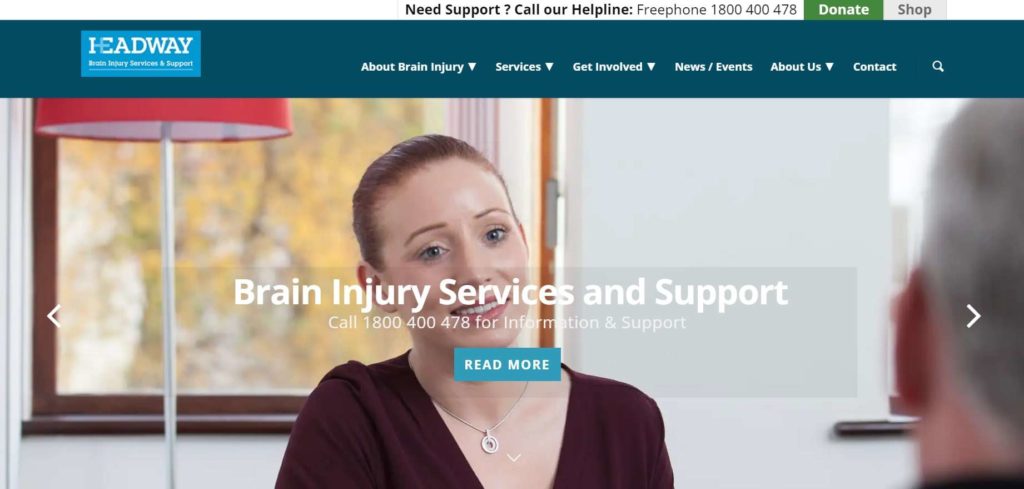 Headway Ireland Homepage