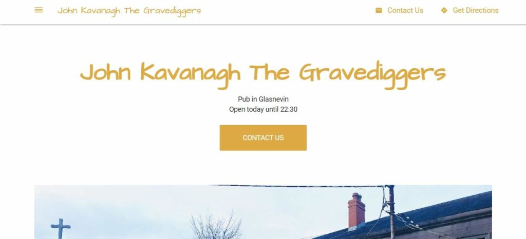 John Kavanagh The Gravediggers Homepage