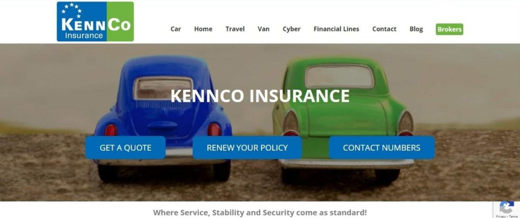 KennCo Insurance (Underwriter) Homepage
