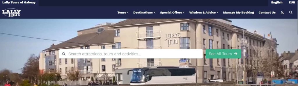 Lally Tours Homepage