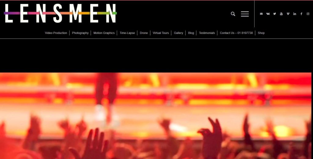 Lensmen Photography and Video Production Homepage