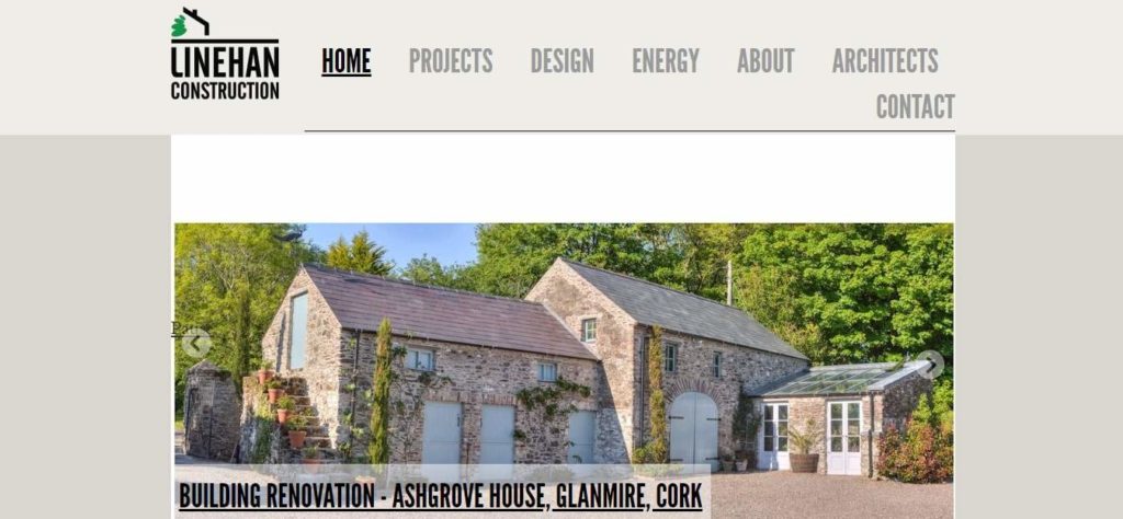 Linehan Construction Homepage
