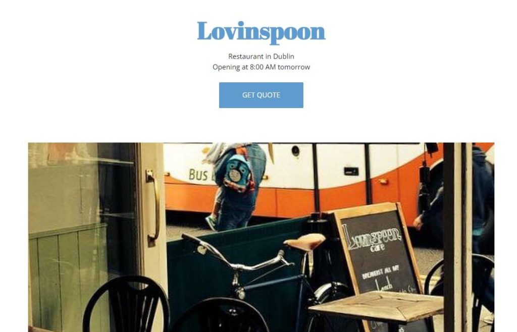 Lovinspoon Homepage