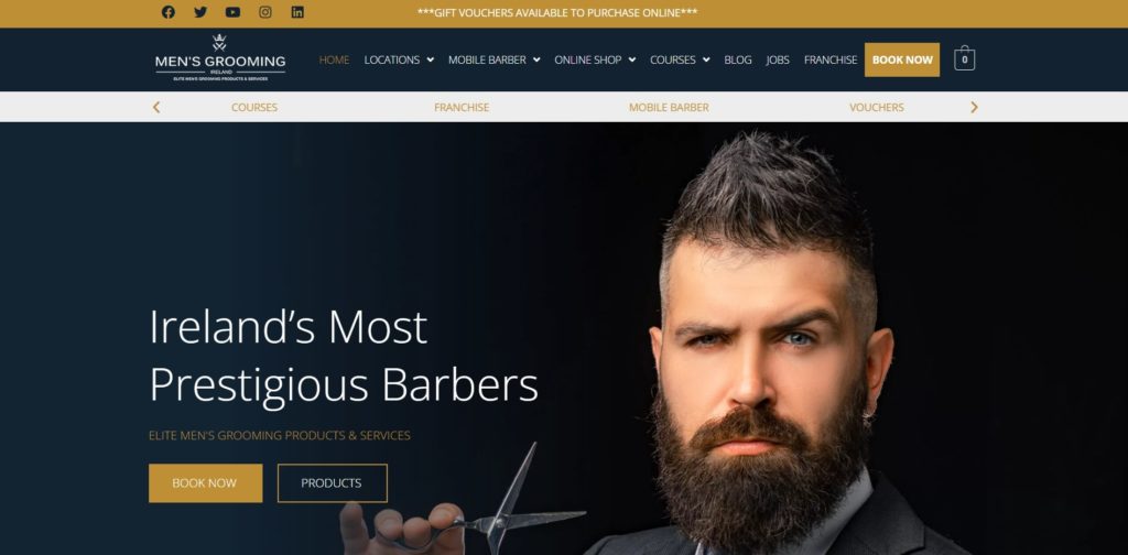 Men's Grooming Ireland Barber Shop