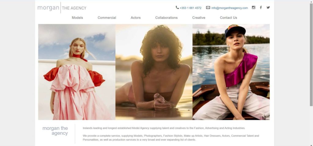 Morgan the Agency Homepage