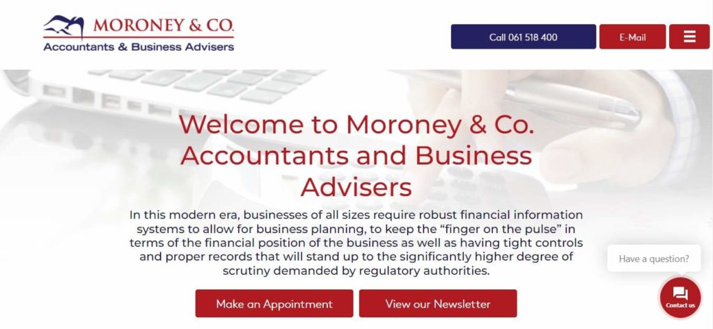 Moroney & Co. Homepage