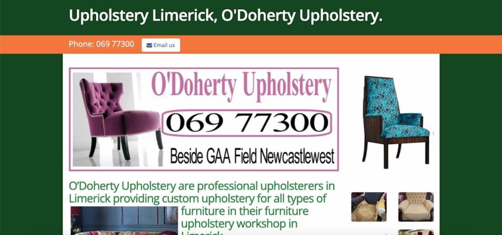 O’Doherty Upholstery Homepage