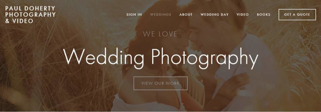 Paul Doherty Photography & Video Homepage