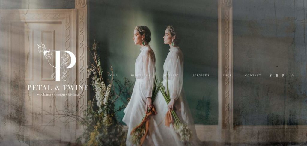 Petal and Twine Homepage