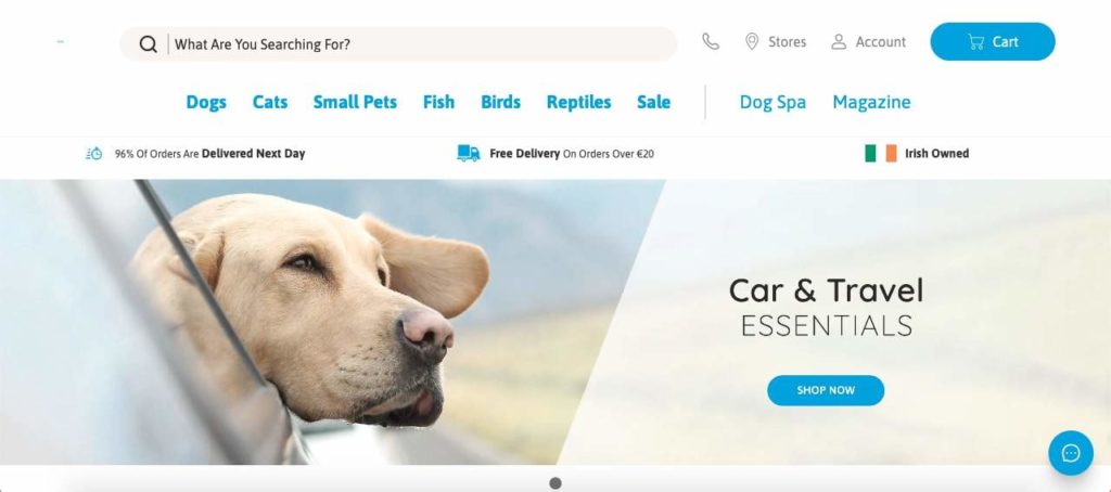 Petstop Homepage
