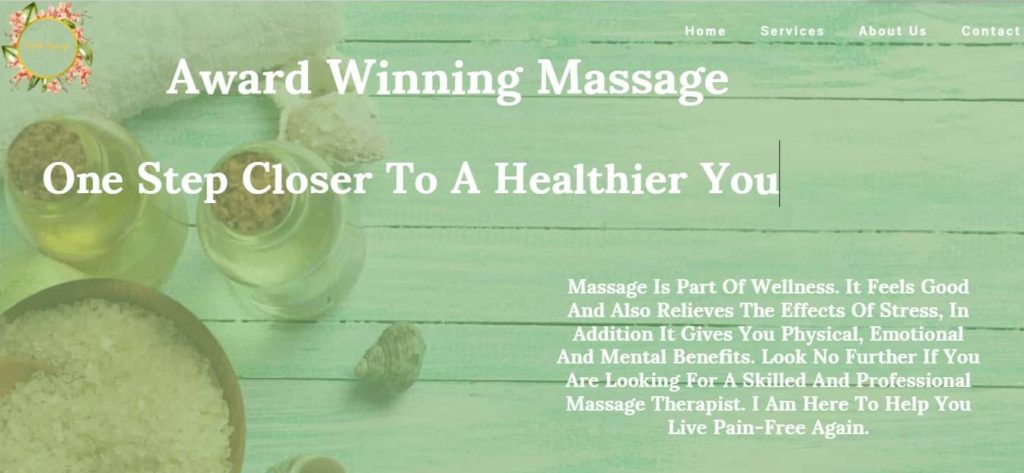 Puspita Massage Homepage