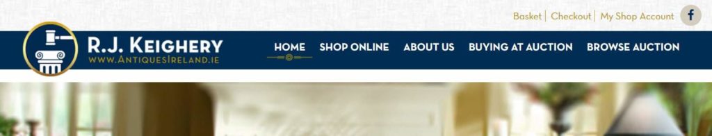 R.J. Keighery Antiques Ireland Homepage